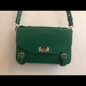 green crossbody bag